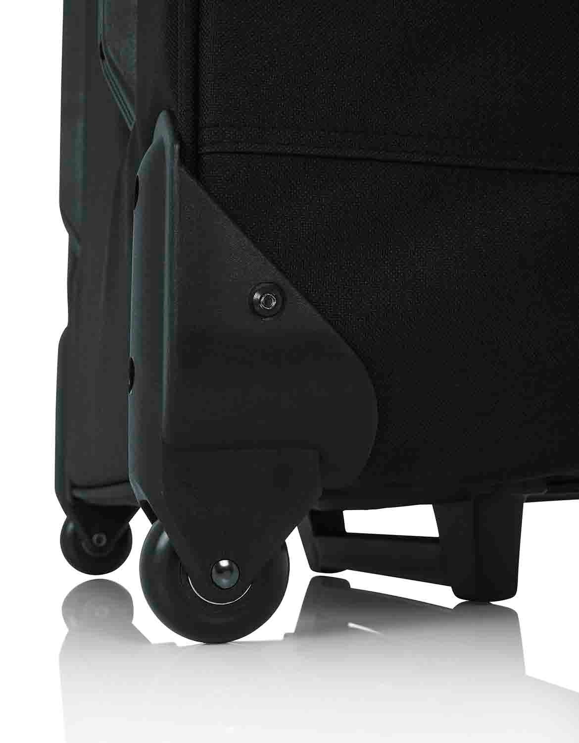 Gator Cases GK-49 Rigid EPS Foam Lightweight DJ Case for 49 Note Keyboards with Wheels - Hollywood DJ