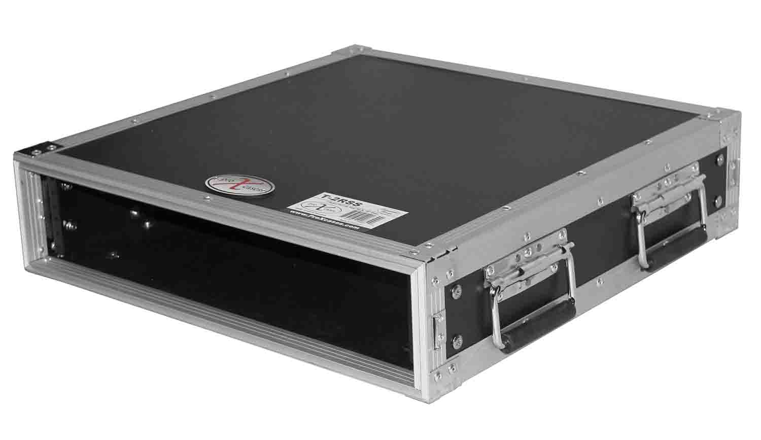 ProX T-2RSS 2 Space Rack Mount ATA Flight Case 19"Depth by ProX Cases