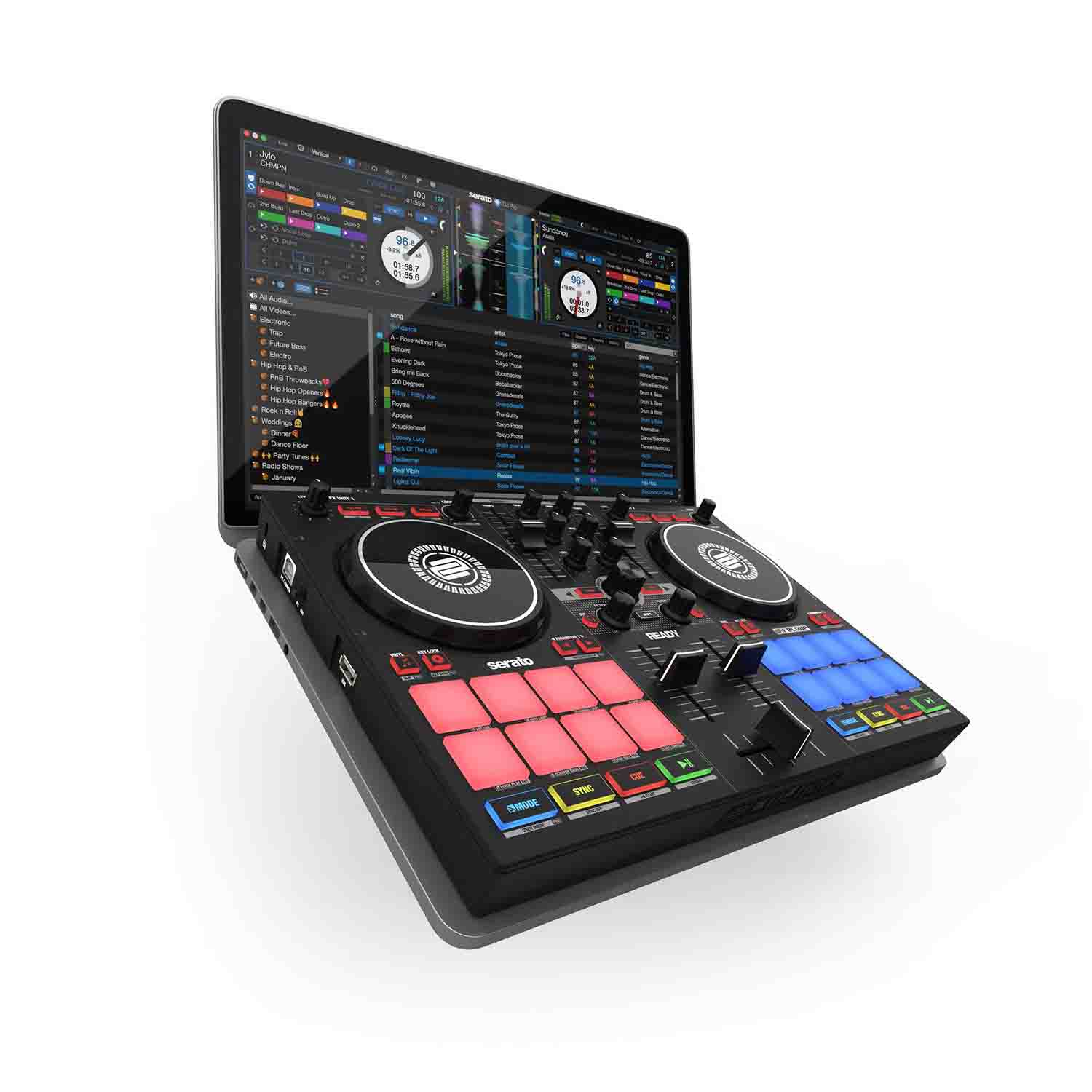 Reloop Ready Portable Performance DJ Controller for Serato