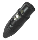 ProX XC-XLRM-3P Female XLR-3PIN Black Housing - Hollywood DJ