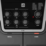 LD Systems FX 300 2-Channel Pedal with 16 Digital Effects - Hollywood DJ