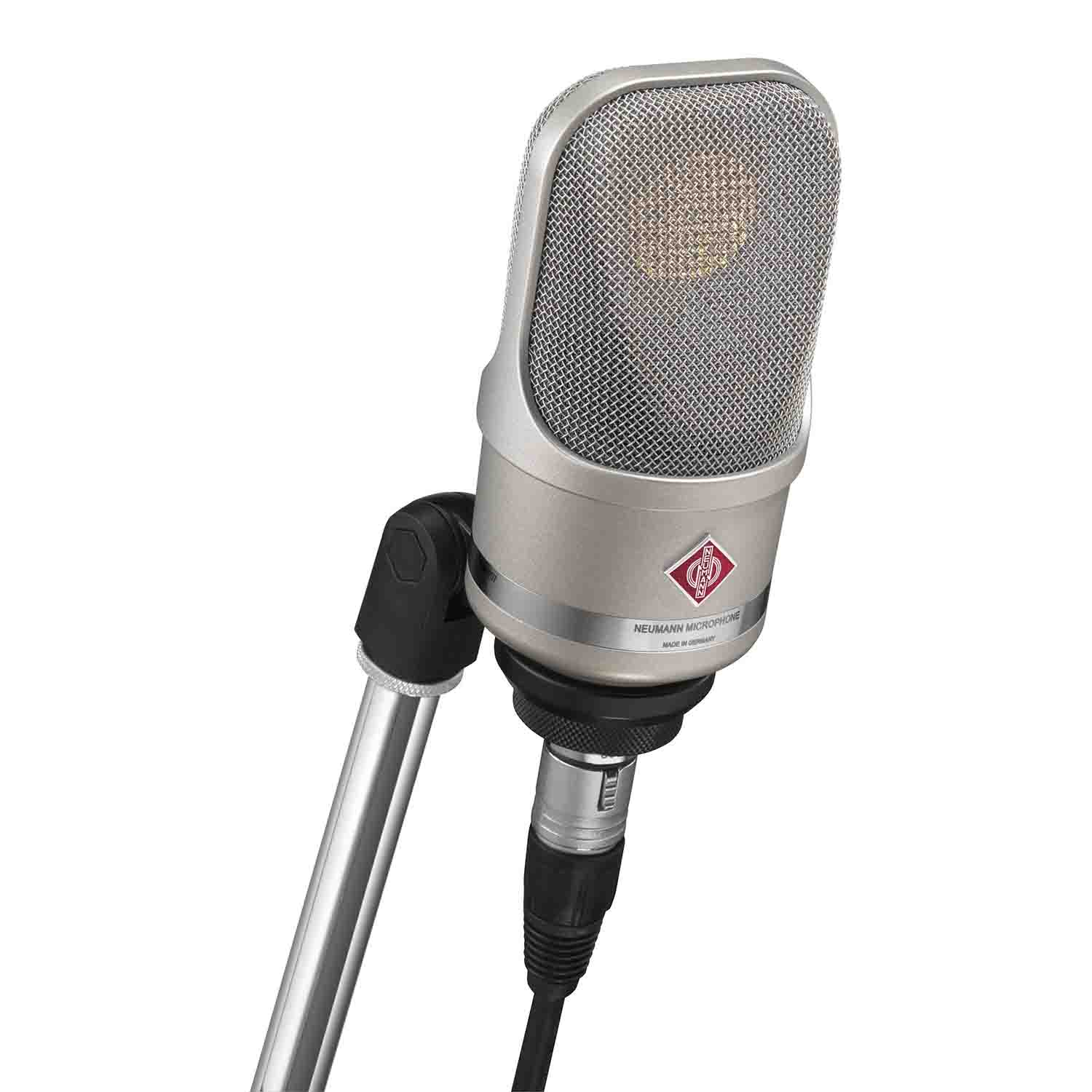 Neumann TLM 107 Large-Diaphragm Multipattern Condenser Microphone - Nickel - Hollywood DJ