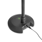 Gravity GLEDPL2B Dimmable LED Desk and Piano Lamp with USB Charging Port - Hollywood DJ