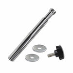 Odyssey PBBABYPIN6 Polished Aluminum 6 inch Long 5/8-inch Baby Pin Majestic Photo Booth Flash Mount - Hollywood DJ
