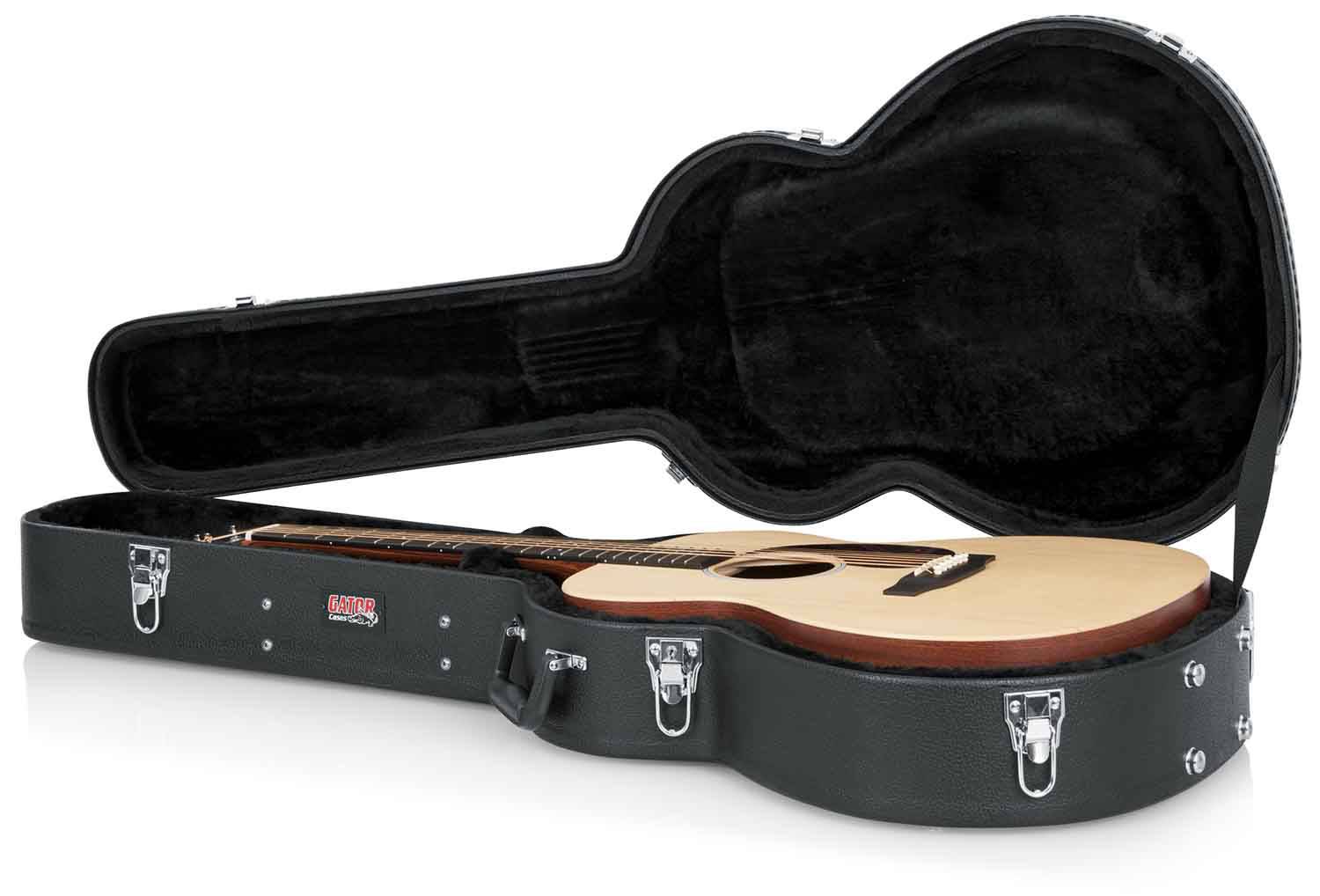 Gator Cases GWE-000AC Hard-Shell Wood Case for Martin 000 Acoustic Guitars - Hollywood DJ