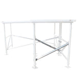 ProX XSQ-ZP100 Z Frame 1 Meter Pole W-Clamps for Stage Q MK2 Series Stages - Hollywood DJ