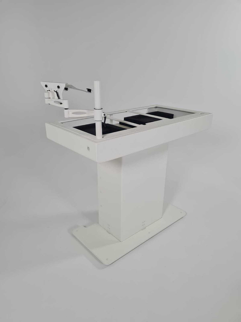 ProX XZF-DJCT CDJ3KV10 W Special Order Control Tower Fits 2x CDJ3k & DJMV10 in White - Hollywood DJ