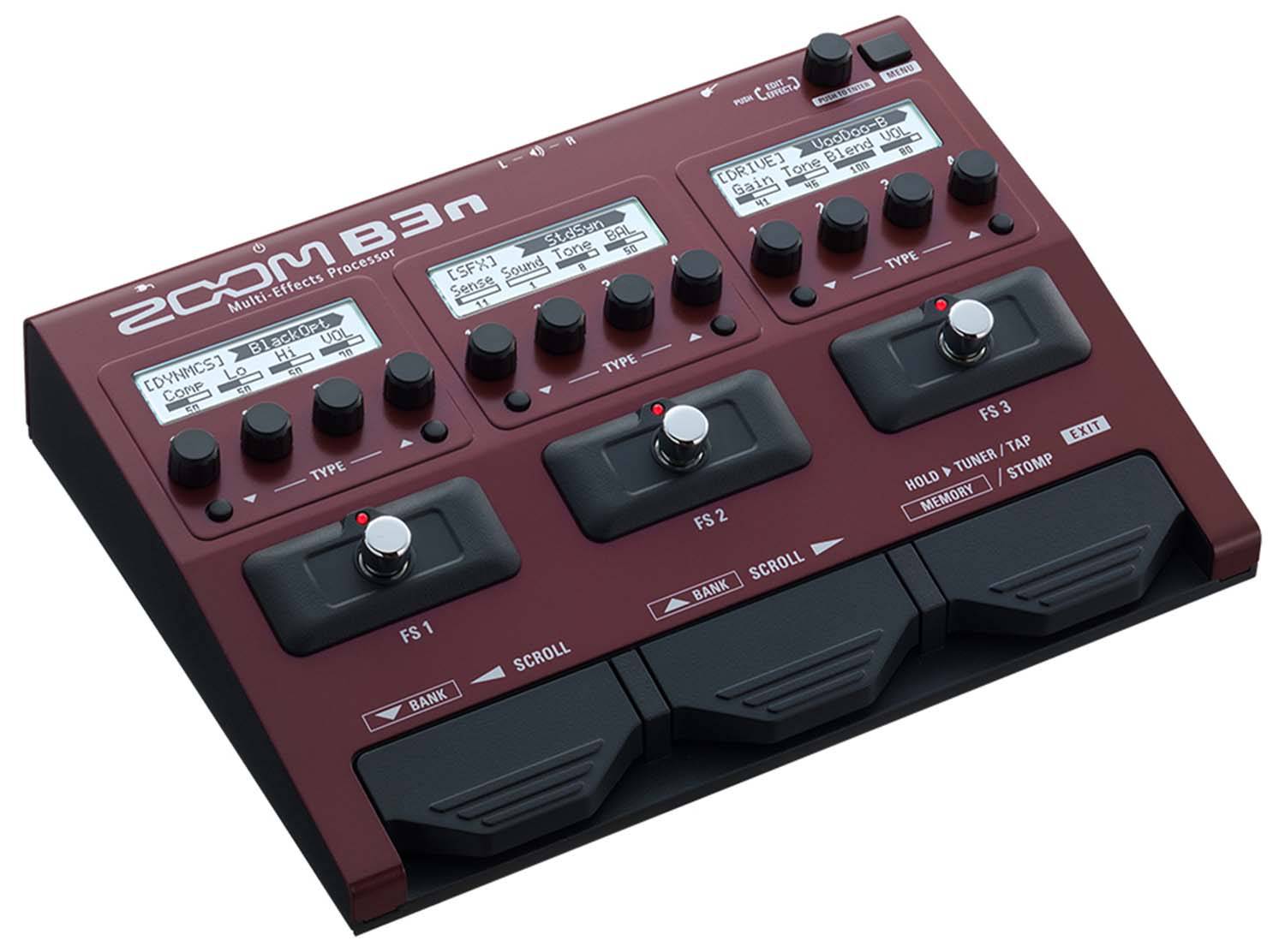 Zoom B3N Multi-Effects Processor For Bassists - Hollywood DJ