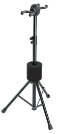 K&M 17620 Double Guitar Stand - Black - Hollywood DJ