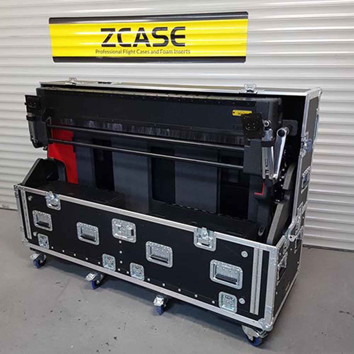 ProX XZF-YPM7/10 RIVAGE D3x2U, Hydraulic Lift Case for Yamaha PM7/10 Rivage Console - Hollywood DJ