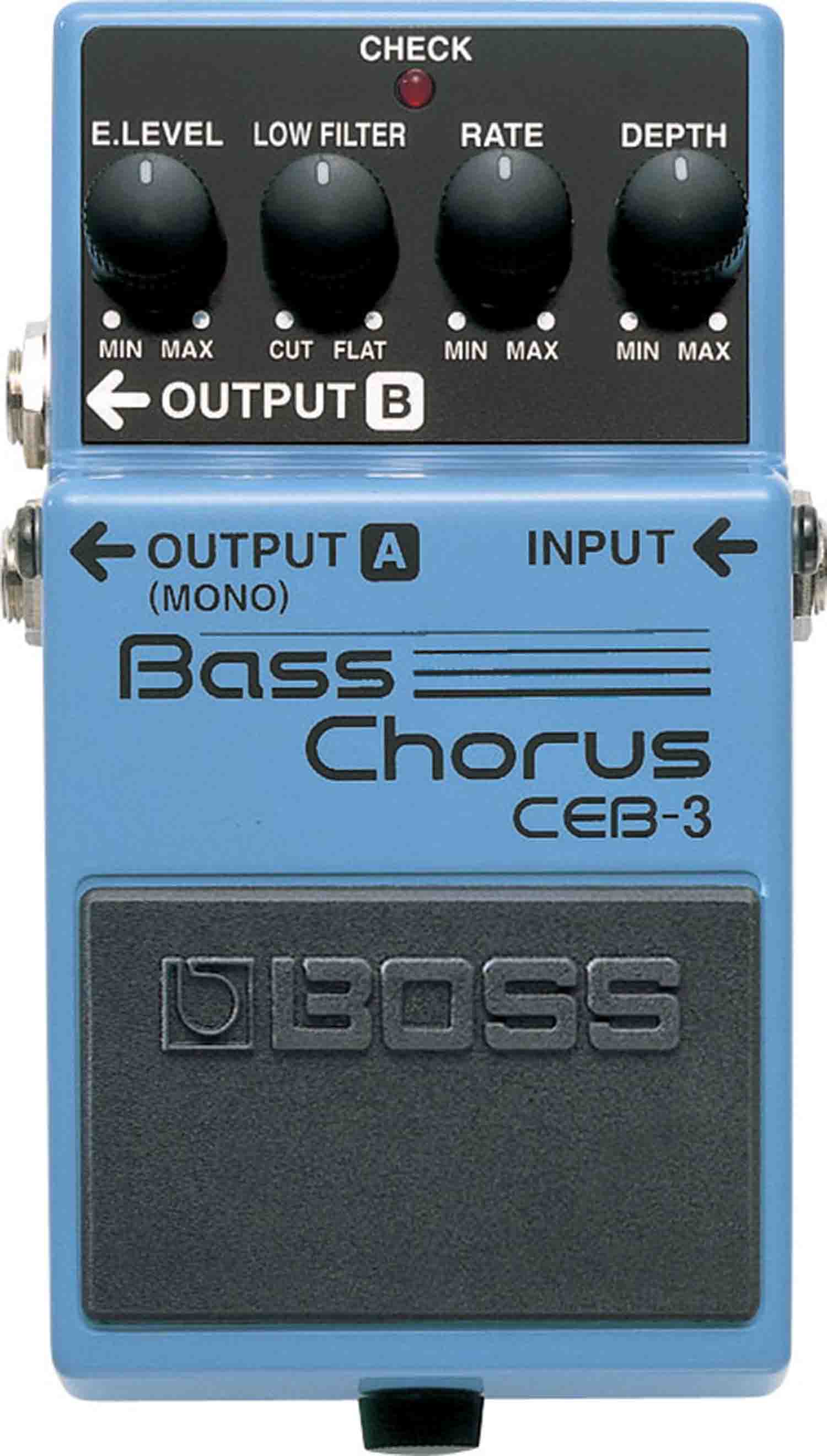 Boss CEB-3, Bass Chorus Pedal - Hollywood DJ