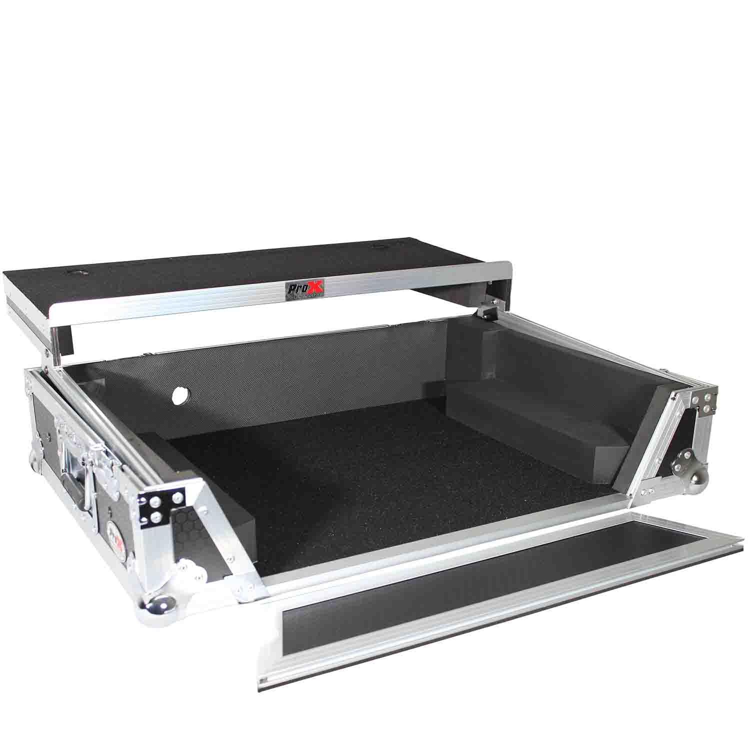 ProX XS-PRIME2 LT DJ Flight Case For Denon Prime 2 Standalone DJ System - Hollywood DJ
