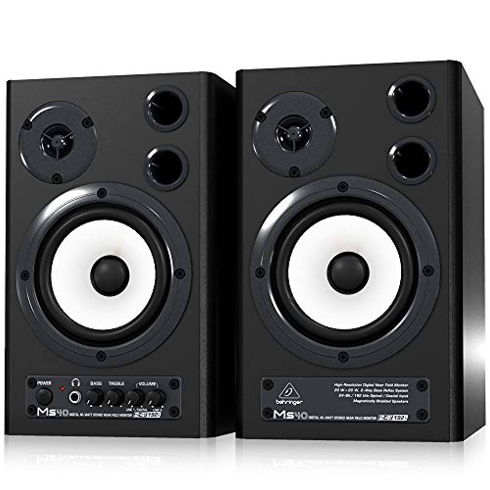 Behringer MS40, 40W Digital Stereo Near Field Monitor System - Hollywood DJ