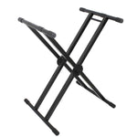 ProX X-KSD200, DJ Double X Style Case/Keyboard Stand With Ergo Easy Lock - Hollywood DJ