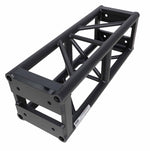 ProX XT-BT1203 BLK, 3mm Wall BoltX Black Bolted 12 Inch Professional Box Truss Segment - 3 Feet - Hollywood DJ