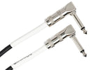 Hosa CPE-106 Guitar Patch Cable, Hosa Right-angle to Same - 6 in - Hollywood DJ