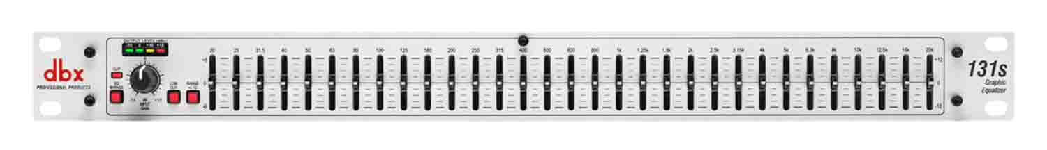 DBX 131S Single 31-Band Graphic Equalizer - Hollywood DJ