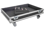ProX XS-2X241817W ATA Style Flight Road Case - Stores 2x 15" Speakers - Hollywood DJ