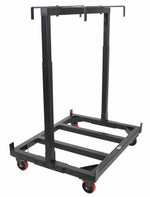 ProX X-STGX6 Rolling Dolly Cart for 4ft Width Stage Decks - Hollywood DJ
