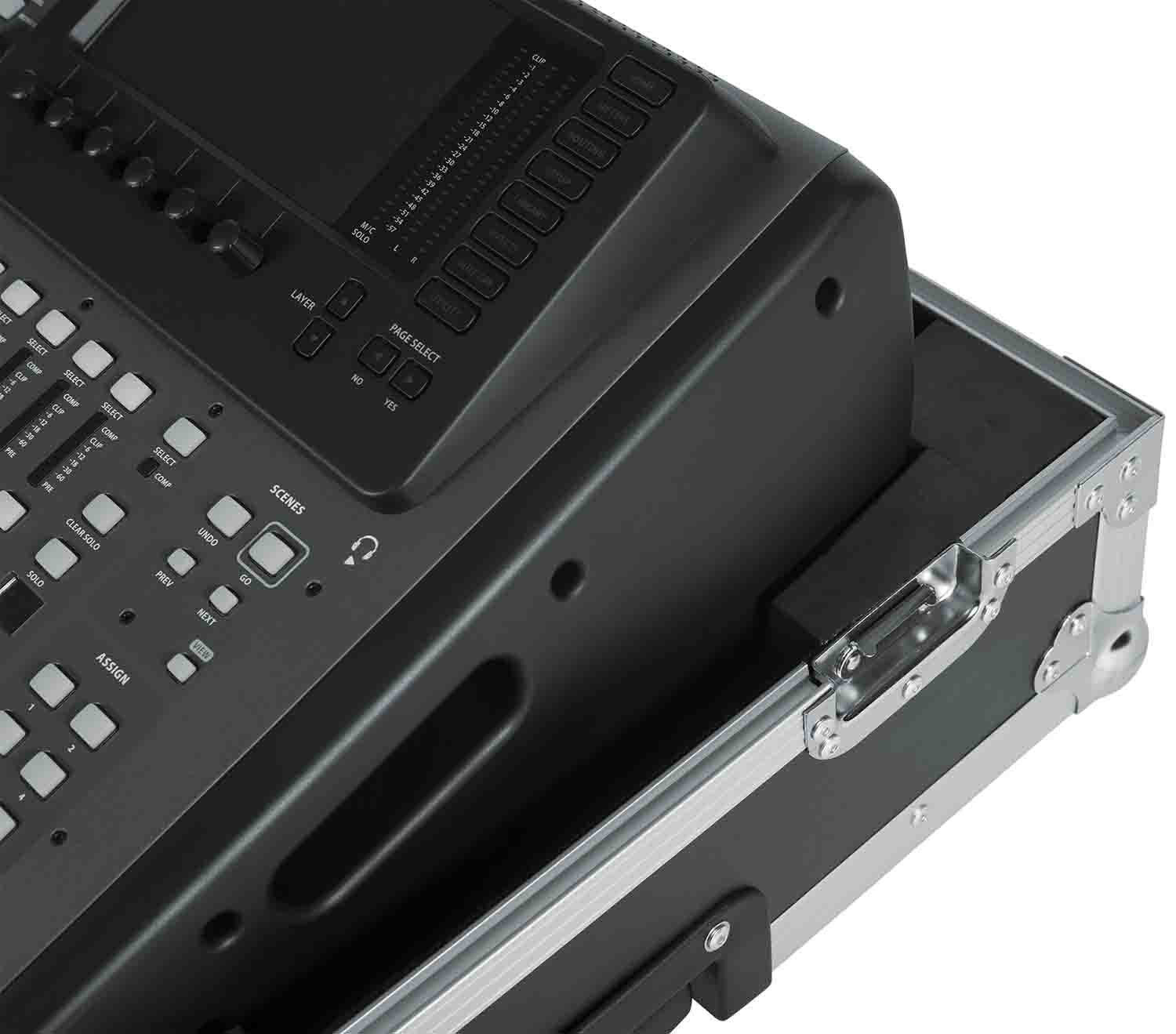 Gator Cases G-TOUR X32CMPCTW Road Case for Behringer X-32 Compact DJ Mixer - Hollywood DJ