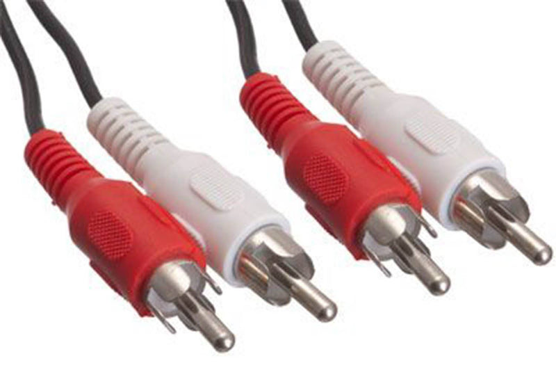 Hollywood DJ Economy 12 Feet Male to Male RCA Cable - Hollywood DJ