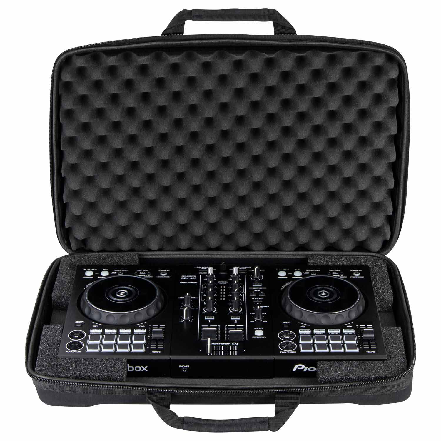 Odyssey BMSLDDJ400 EVA Molded Carrying Bag For Pioneer DDJ-FLX4, DDJ-400 / DDJ-RB / DDJ-SB3 DJ Controller - Hollywood DJ