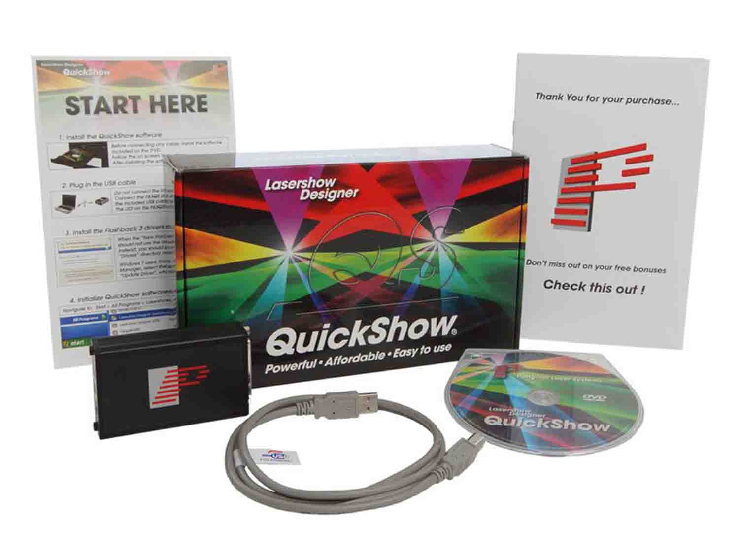 Pangolin FB3QS Hardware with Quick Show Software - Hollywood DJ