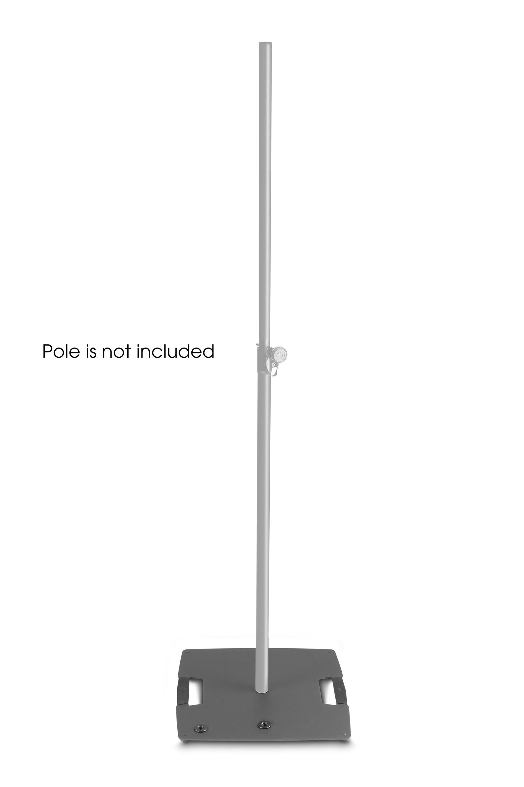 Gravity WB 431 B, Square Steel Base Prepared for Off-Centre Weight Attachment - Hollywood DJ
