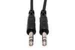 Hosa CSS-103 Balanced Interconnect Cable, 1/4 in TRS to Same - 3FT - Hollywood DJ