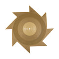 Serato SCV-SP-062-W1, 12-Inch Thud Rumble Weapons of Wax 1 Spike Control Vinyl - Hollywood DJ