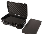 Gator Cases GU-2011-07-WPDF Waterproof Injection Molded Case with Pullout Handle and Inline Wheels - Hollywood DJ