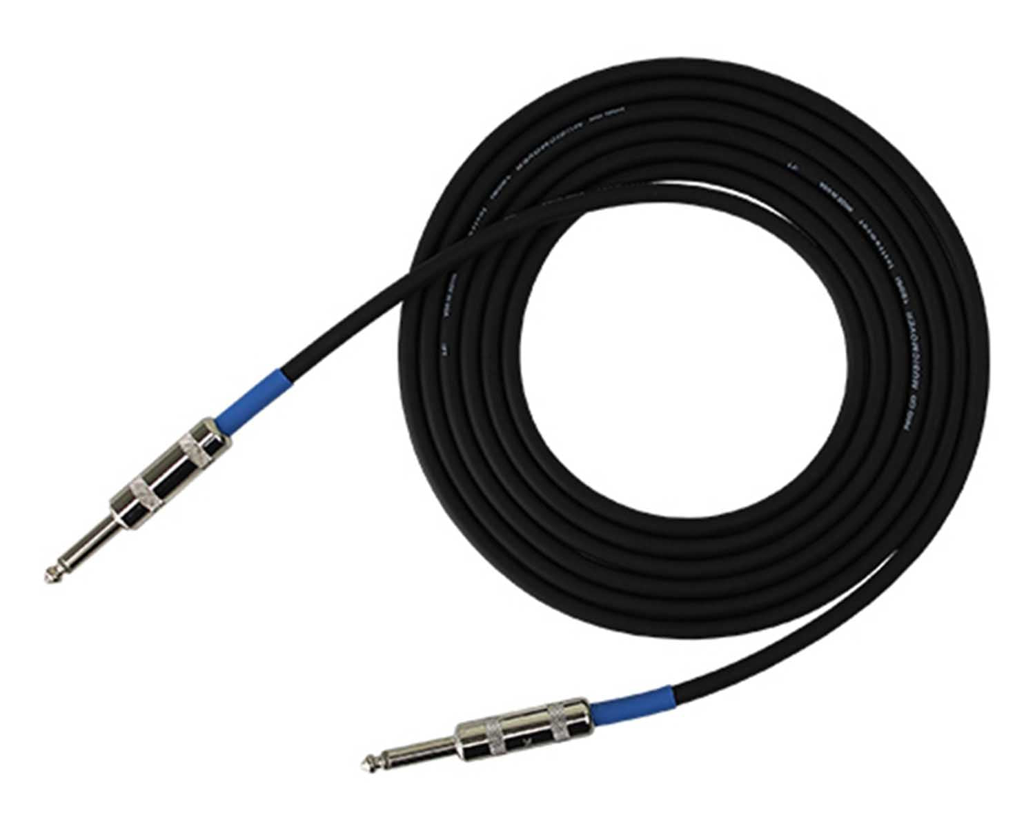 PROCO EG-10 Excellines Series 1/4 Phone Male to 1/4 Phone Male Instrument Cable 10 Foot - Hollywood DJ
