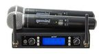 Gemini Sound UHF-6200M, Handheld Dual Wireless Microphone System - Hollywood DJ