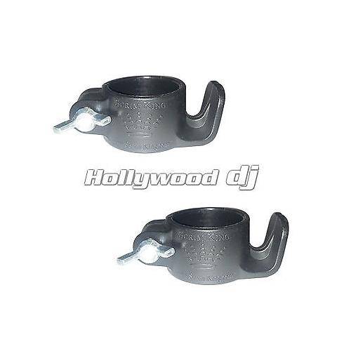 Scrim King SS-CLP-01 Speaker/Lighting Stand Clamp - 2 pack - Hollywood DJ