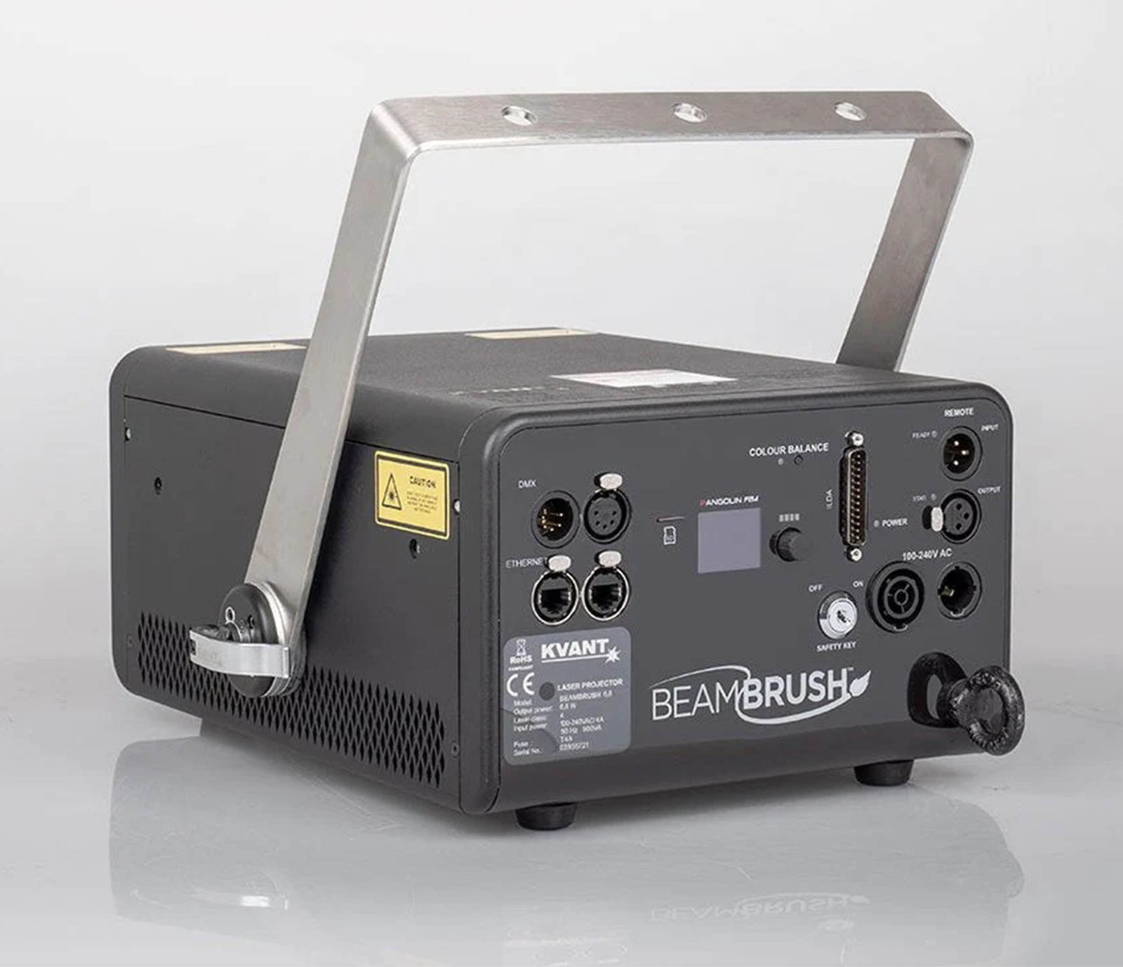 Kvant Lasers Beam Brush 7000, Professional Full-Color RGB Laser Display System - Hollywood DJ