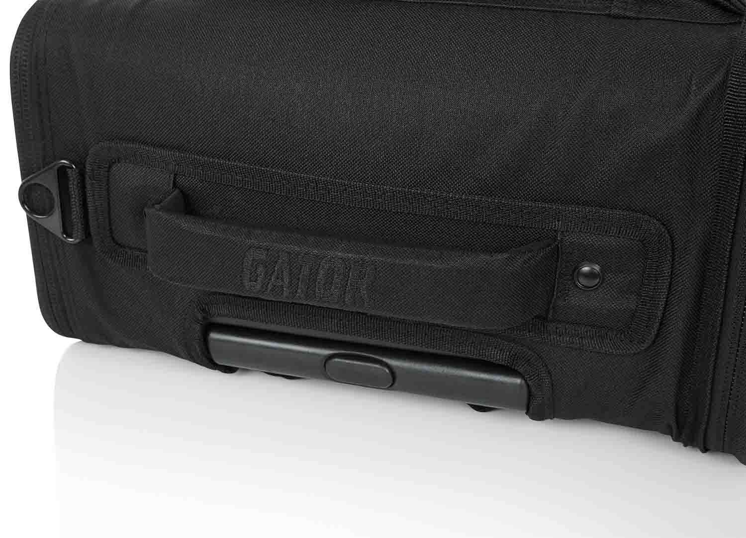 Gator Cases GR-RACKBAG-2UW, 2U Lightweight Rolling Rack Bag with Tow Handle and Wheels - Hollywood DJ