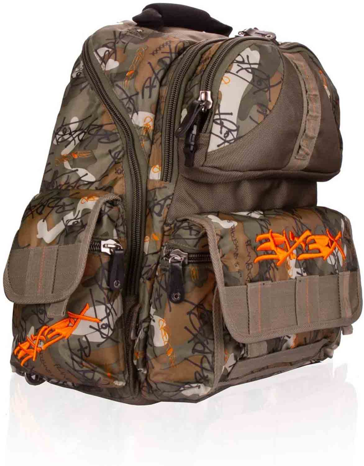 BloxBox DJ Rucksack Backpack In Combat / Olive / Green Camo - Hollywood DJ