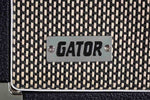 Gator Cases GR-RETRORACK-3BK Vintage Amp Vibe Rack Case - 3U Black - Hollywood DJ