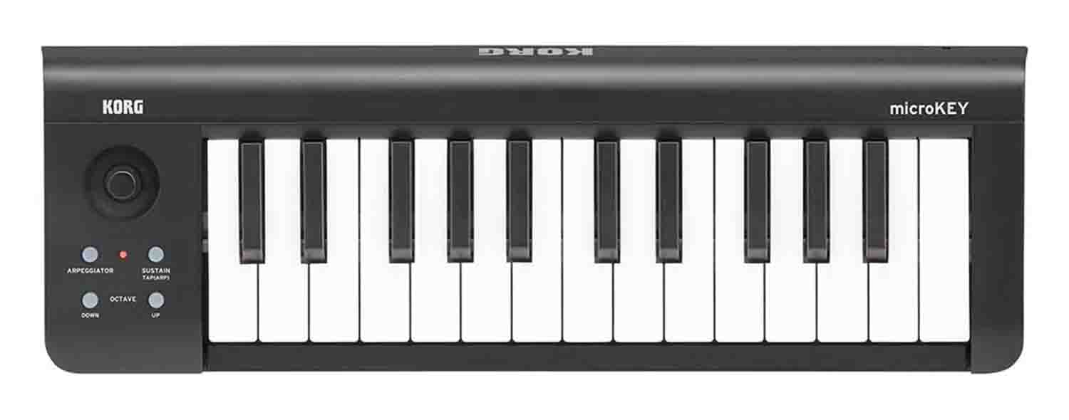 Korg microKEY 25, 25-Key Ultra-Compact MIDI Keyboard and USB Controller - Hollywood DJ