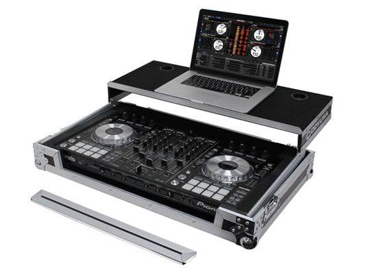 Open Box: Odyssey FRGSPIDDJRX Pioneer DDJ-RX / DDJ-SX / DDJ-SX2 / DDJ-SX3 Case with Glide Platform - Hollywood DJ