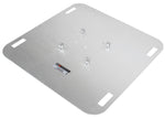 ProX XT-BP3636A Aluminum Base Plate for F34 Trussing with Conical Connectors - 36" x 36" x 5/16" - Hollywood DJ