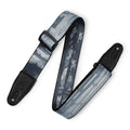Levy's Leathers MPD2-109 2” Wide Polyester Guitar Strap with Grey Abstract Tree Motif - Hollywood DJ
