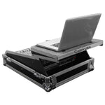 Odyssey FZGSMX1913 Universal 13U Rack Mountable Mixer Flight Case with Glide Platform - Hollywood DJ