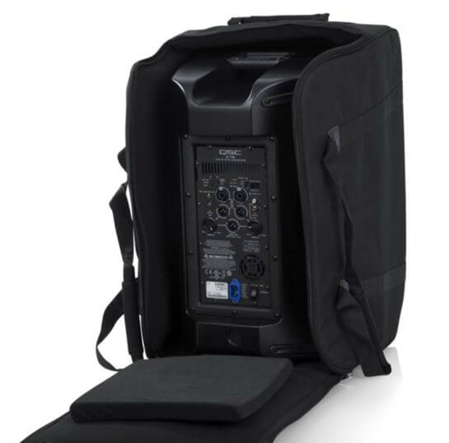 Gator GPA-712SM, Rolling Speaker Bag For Small Format 12″ Speakers - Hollywood DJ
