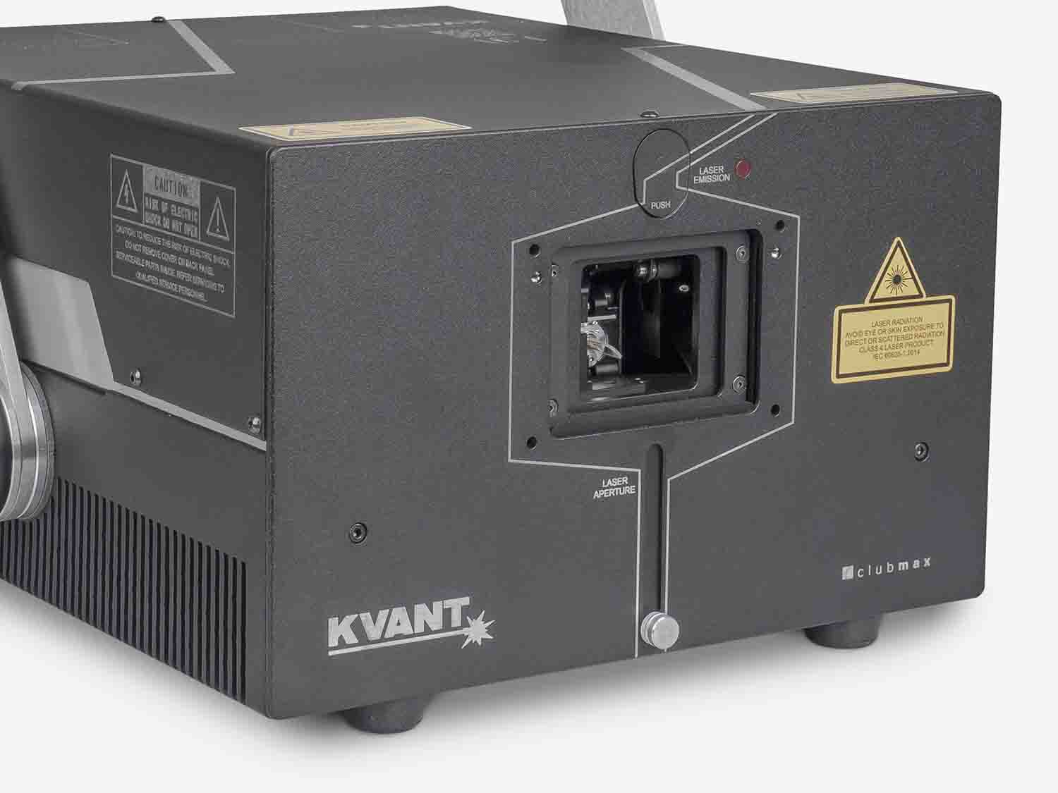 Kvant Lasers Clubmax 10 FB4 RGB Laser Projector - Hollywood DJ