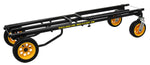 Rock N Roller R18RT Mega Plus 8 in 1 Folding Multicart, 700 lbs. Load Capacity - Black - Hollywood DJ