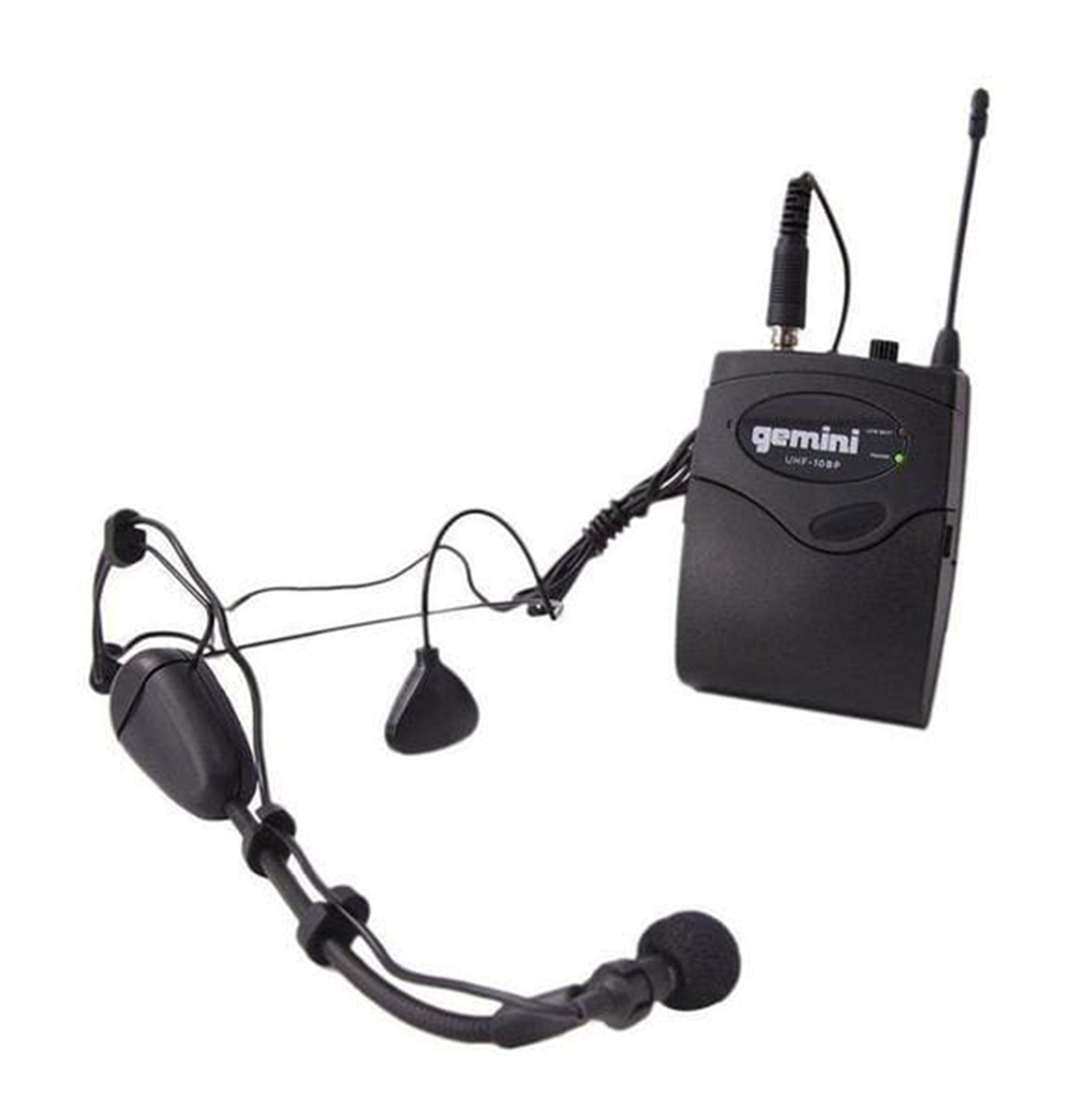 Gemini Sound UHF-01HL-F3 Wireless Microphone System - Frequency: F3 533.7 - Hollywood DJ