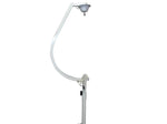 ProX X-MB20STAND 20" Mirror Ball Free Standing Hook with 1 RPM Motor - White by ProX Cases