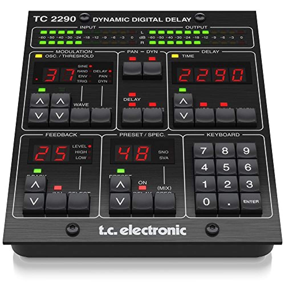Open Box - TC Electronic TC2290-DT, Dynamic Delay Desktop Controller - Hollywood DJ