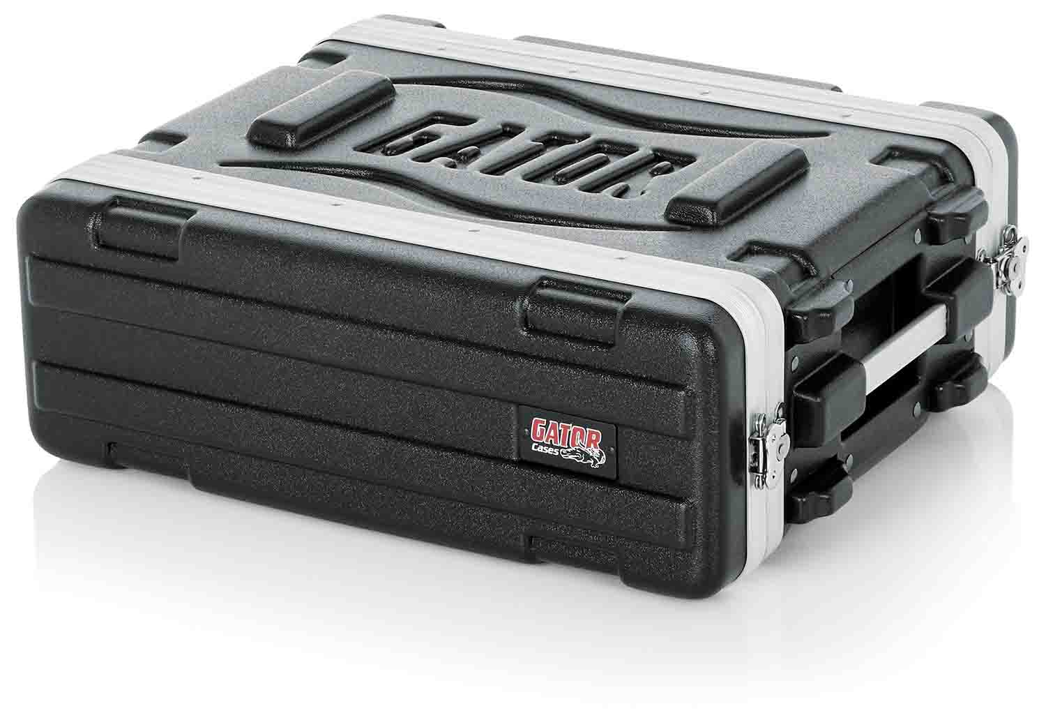 Gator Cases GR-3S Shallow Molded 3U Audio Rack Case 14.25″ Deep - Hollywood DJ